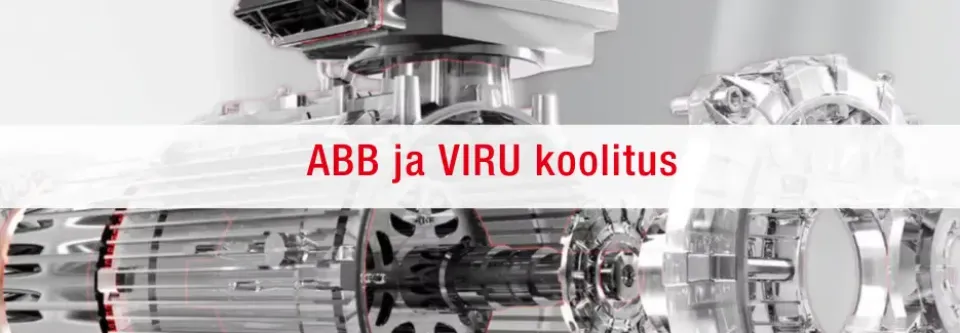 Koolitus ABB sagedusmuundurid ja SynRM üliefektiivsed mootorid